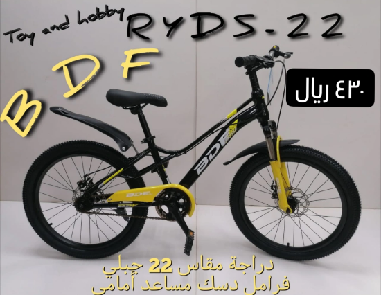 صورة دراجة BDF جبلي رياضية مقاس 22